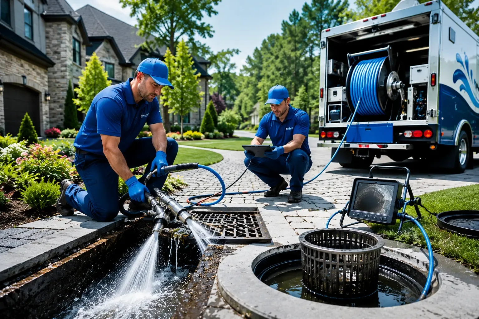 Local outdoor drain cleaning professionals in New Boston, MO